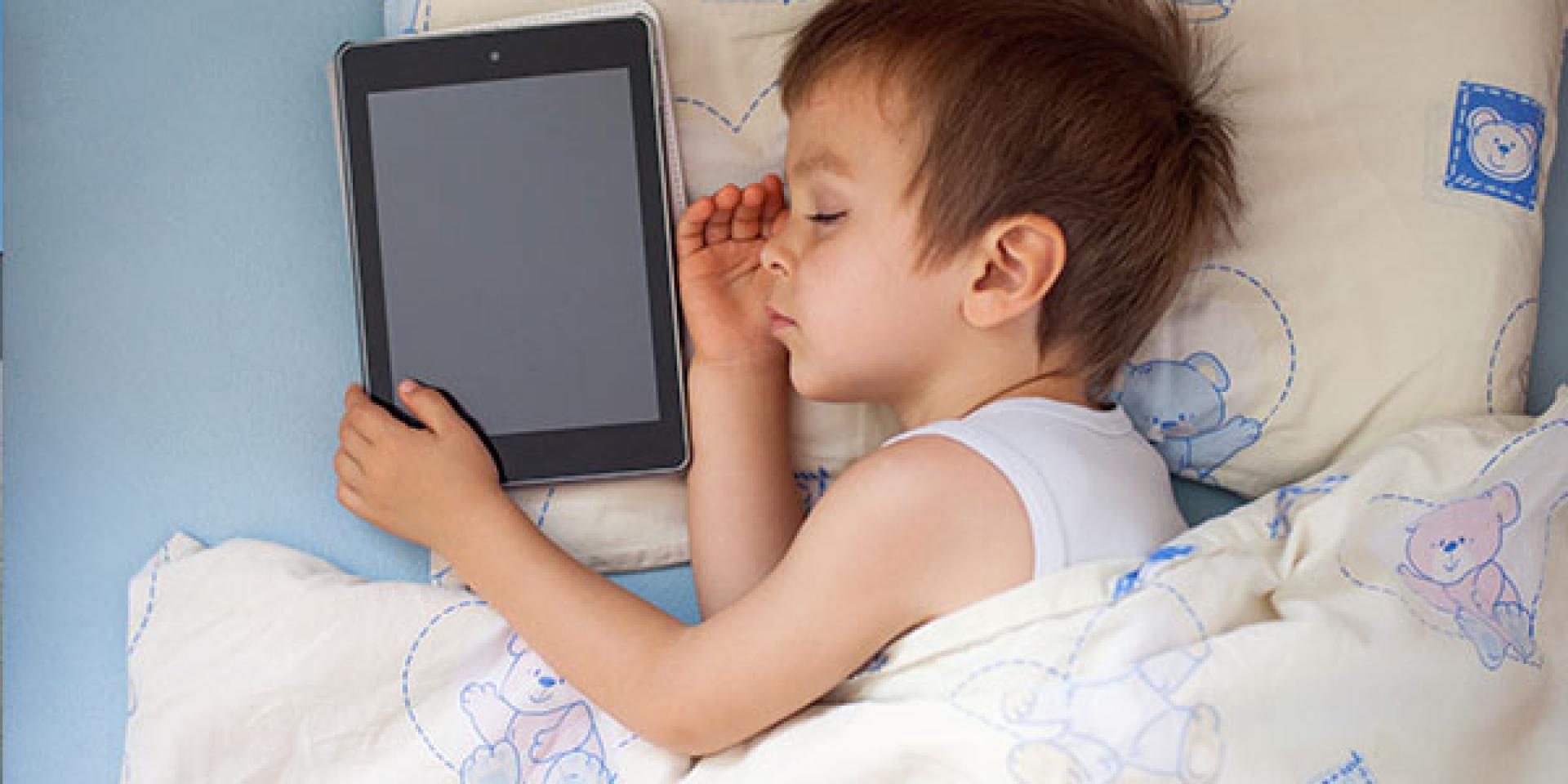sleeping with tablet